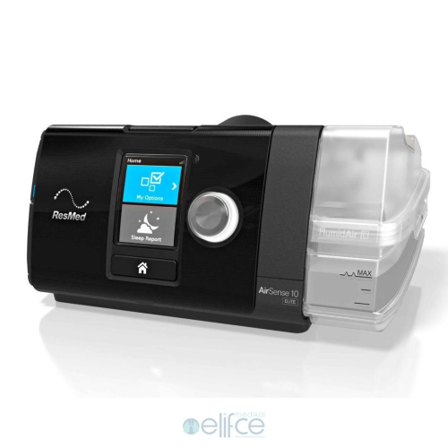 RESMED AİRSENSE ELİTE CPAP CİHAZI-NEMLENDİRİCİ-P30İ PİLLOW MASKE